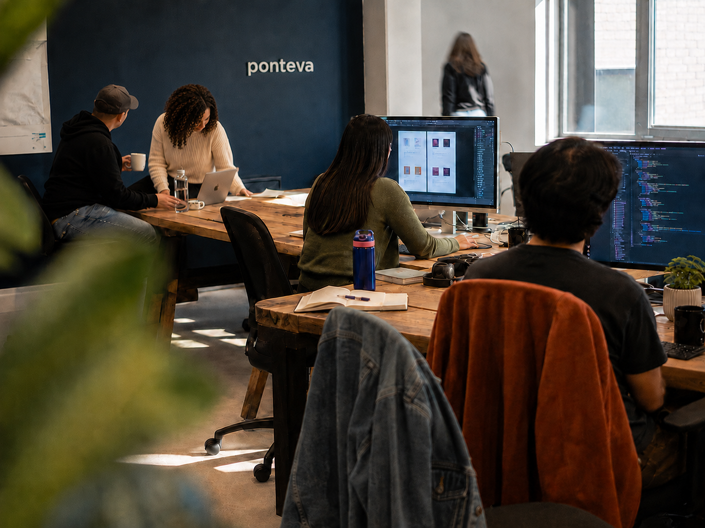 Focused work at Ponteva